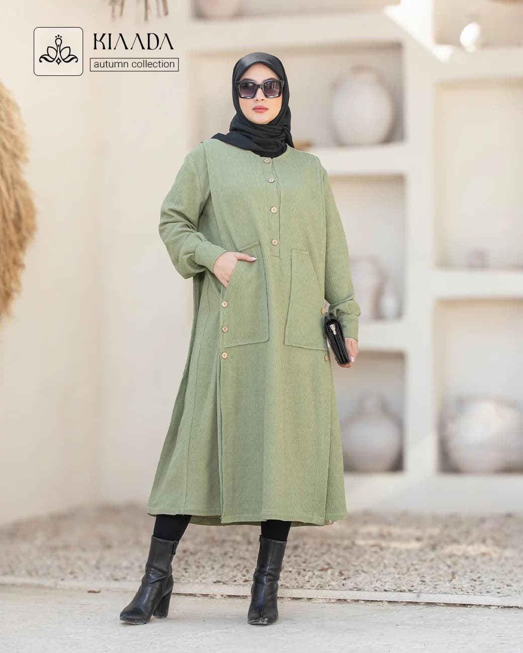 مانتو زنانه ناریکا — تصویر ۴