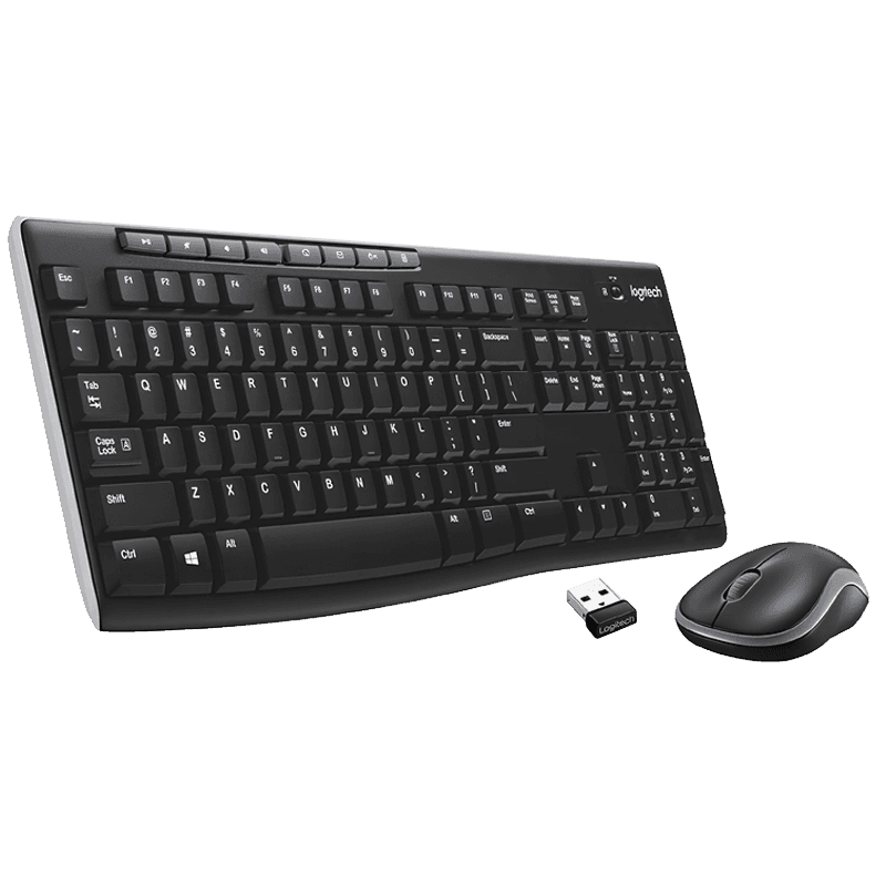 کیبورد و ماوس لاجیتک مدل K270 – کیفیت بالا با اتصال بی‌سیم قابل اعتماد — تصویر ۲