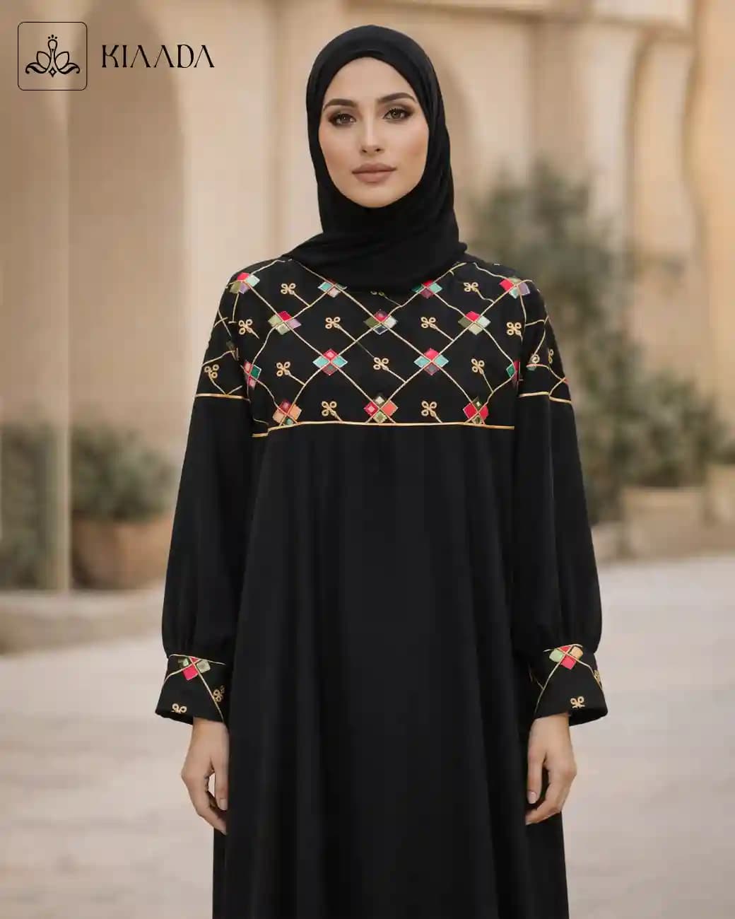 عبا زنانه مدل شادی — تصویر ۵