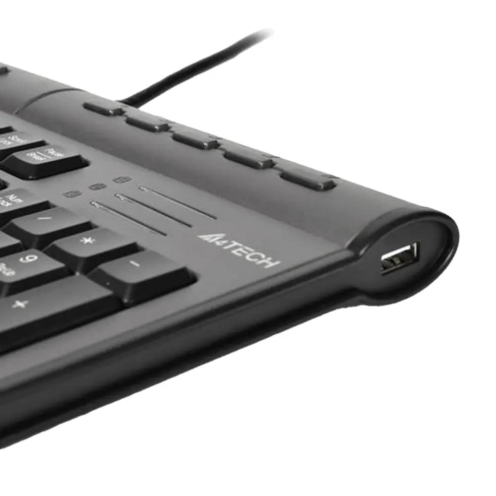 کیبورد A4tech مدل KL-7MU X-slim – ترکیبی از طراحی باریک و عملکرد بالا — تصویر ۲