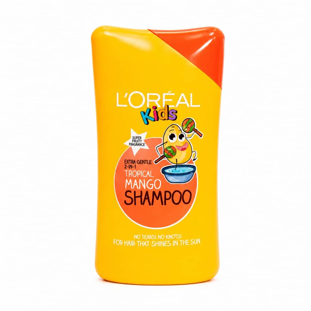 شامپو کودک توت فرنگی لورال SHAMPOO MANGO TROPICAL BERRY 2IN 1 LOREAL Kids