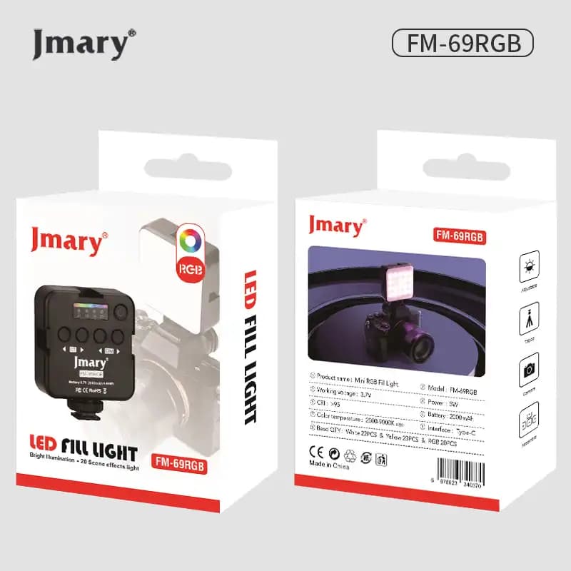 نور ثابت جی ماری مدل Jmary FM-69RGB — تصویر ۶