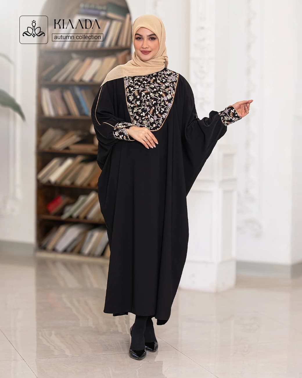 عبای زنانه مدل آذین — تصویر ۵