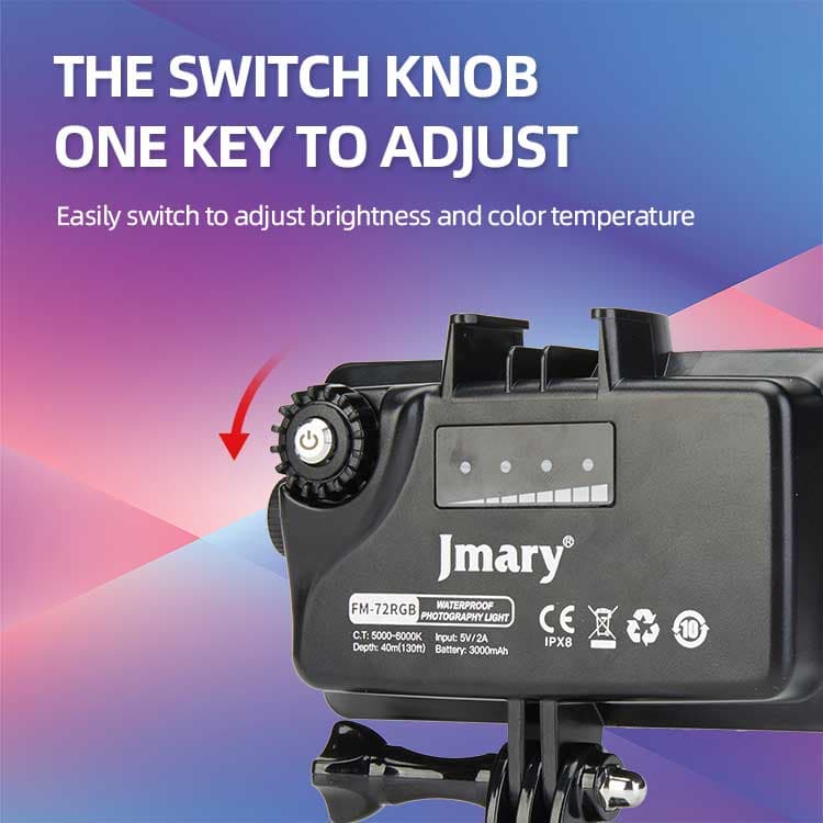 نور ثابت جی ماری مدل Jmary FM-72RGB — تصویر ۵