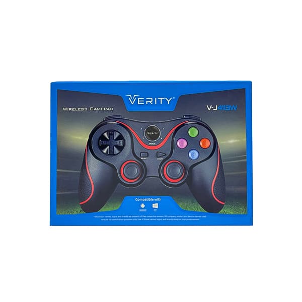 دسته بازی بی سیم وریتی مدل V-J4113W تک شوک دار — تصویر ۱۲