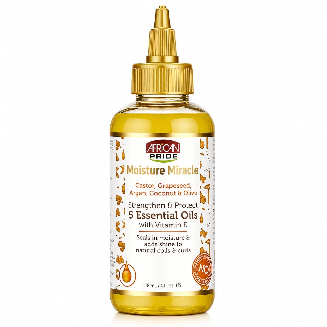 روغن 5کاره آفریکن پراید Strengthen & Protect 5 Essential Oils With Vitamin E AFRICAN PRIDE