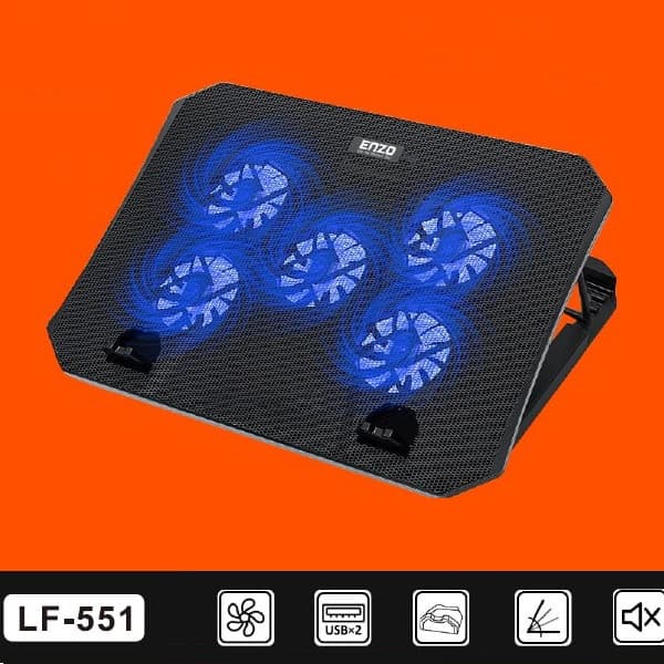 پایه خنک کننده لپ تاپ انزو مدل ENZO LF-551 — تصویر ۸