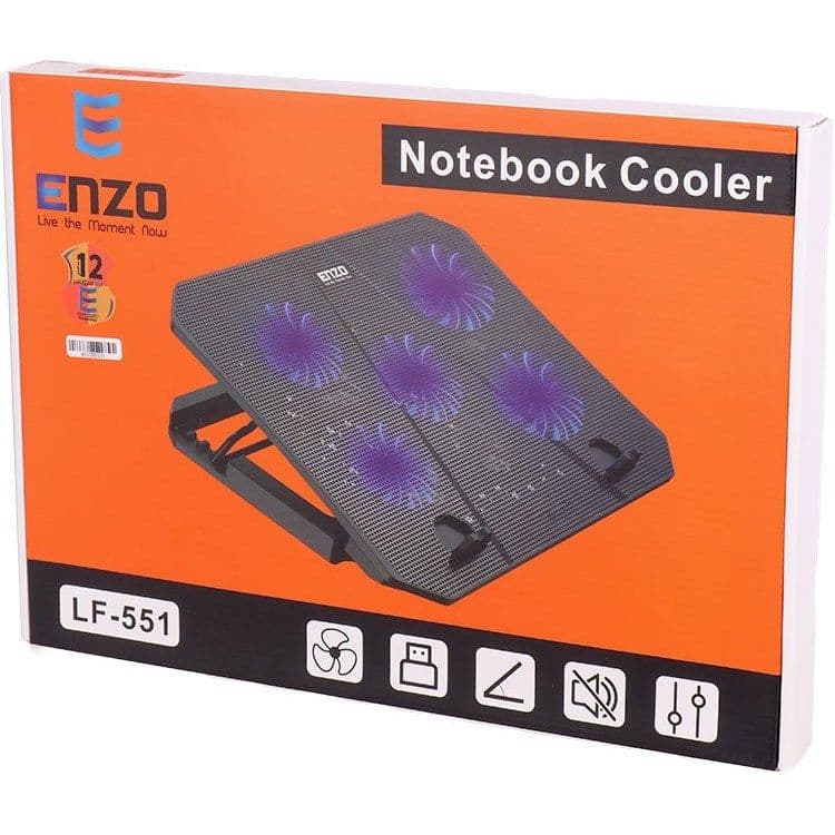 پایه خنک کننده لپ تاپ انزو مدل ENZO LF-551 — تصویر ۲