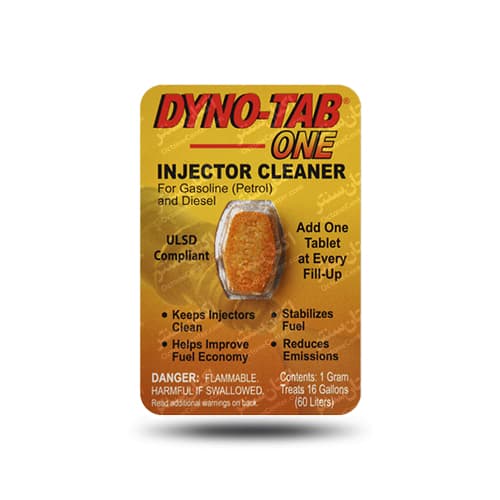 داینو تب نارنجی 1 عددی | تمیزکننده انژکتور خودرو Dyno-tab ONE