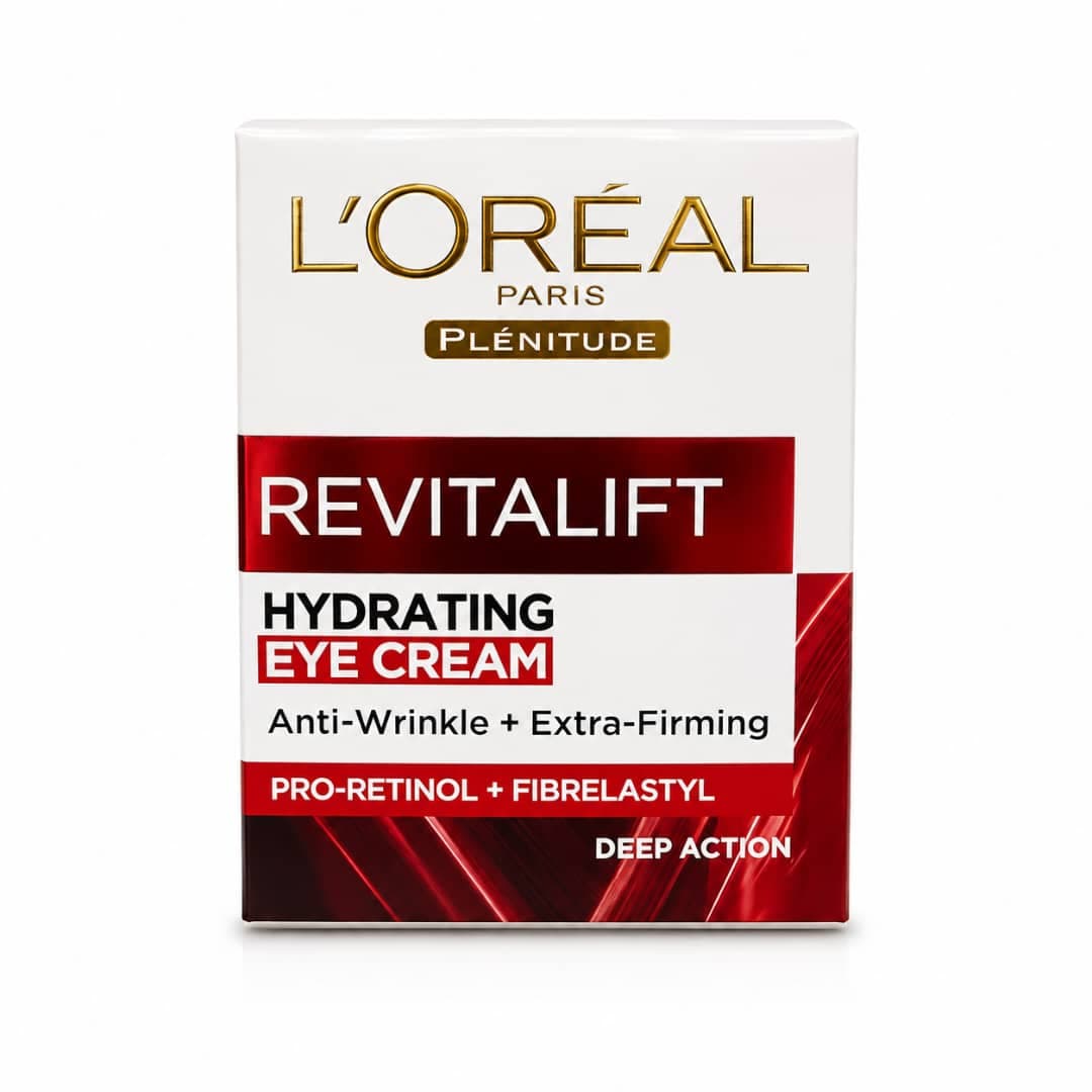 کرم دورچشم لورال HYDRATING EYE CREAM REVITALIFT LOREAL — تصویر ۴