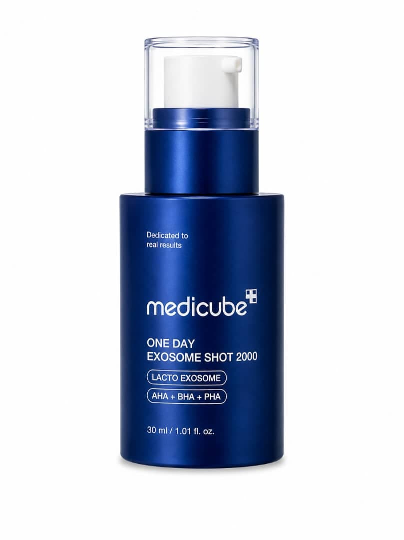 سرم لایه بردار مدی کیوب One Day Exosome Shot Pore Seruum 2000 Medicube