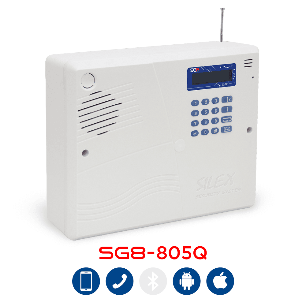دستگاه مرکزی دزدگیر اماکن سایلکس مدل SG8-805Q