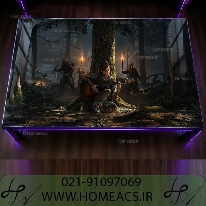 شیشه رومیزی چاپی گیمینگ The Last of Us
