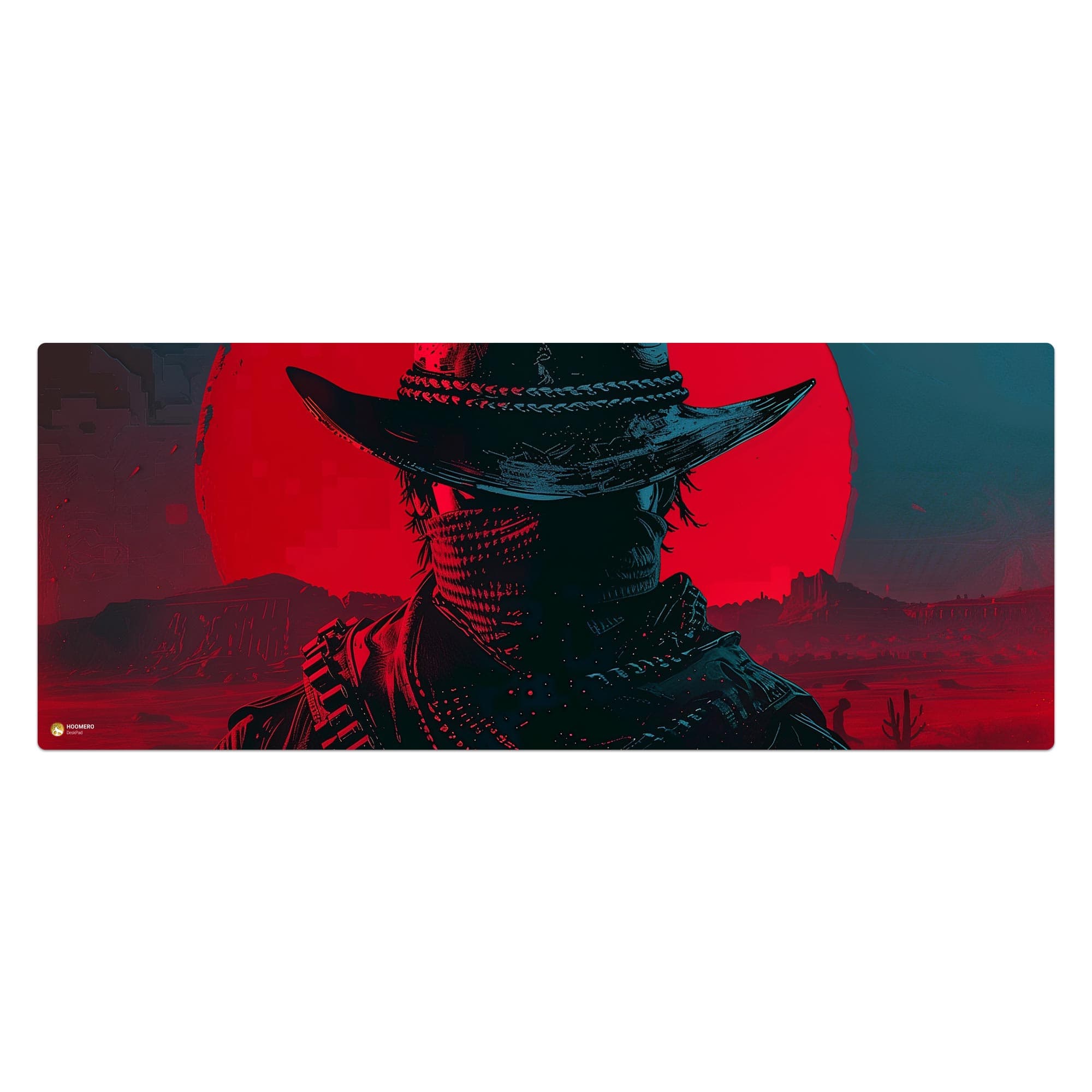 دسک پد هومرو مدل HX128 طرح Red Dead Redemption سایز 40×100 سانتی‌متر