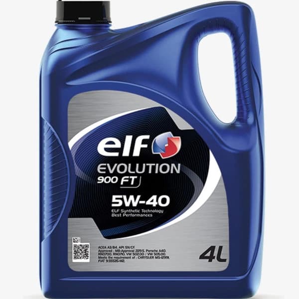 روغن موتور خودرو الف مدل Evolution 900 FT 5W-40 حجم 4 لیتر