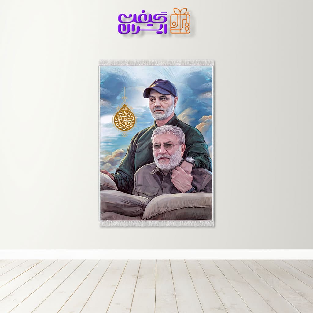 تابلو فرش طرح سردار کد 15030