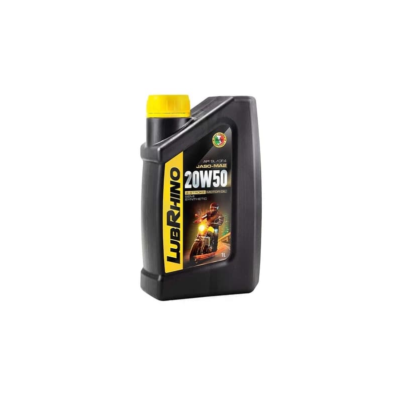 روغن موتور سیکلت لوبرینو مدل SL 20W-50 حجم 1 لیتر