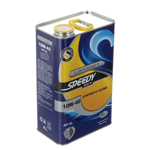 روغن موتور اسپیدی مدل سوپر پاور 10-40 حجم 4لیتر — تصویر ۲