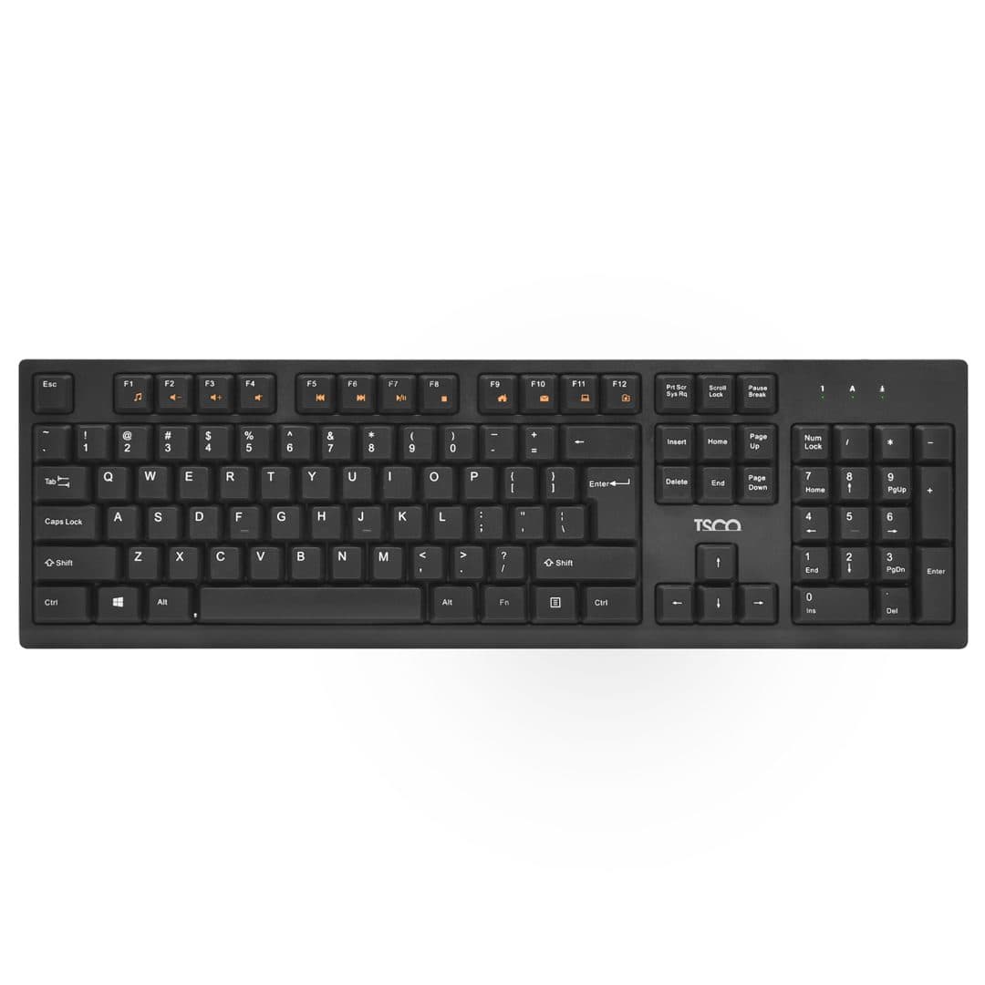 کیبورد تسکو مدل TK8017 | بررسی، مشخصات و خرید
