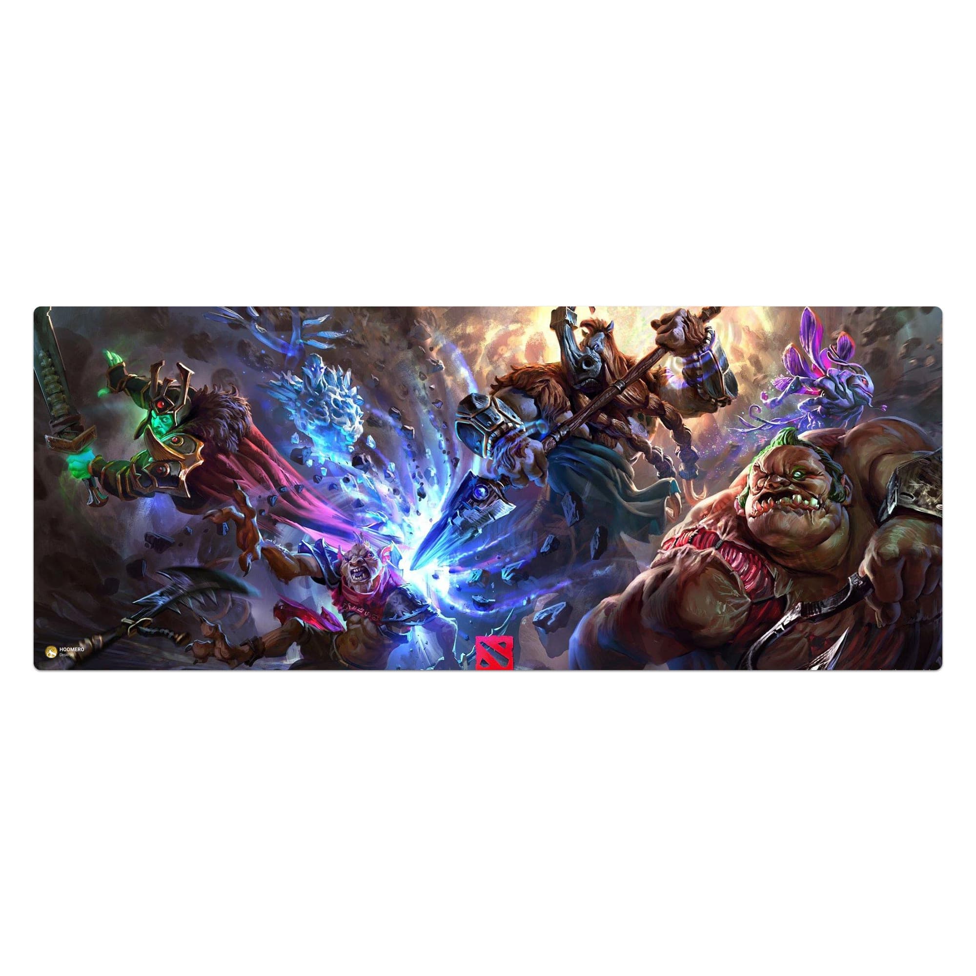 دسک پد هومرو مدل HX255 طرح بازی Dota2 سایز 40×100 سانتی‌متر
