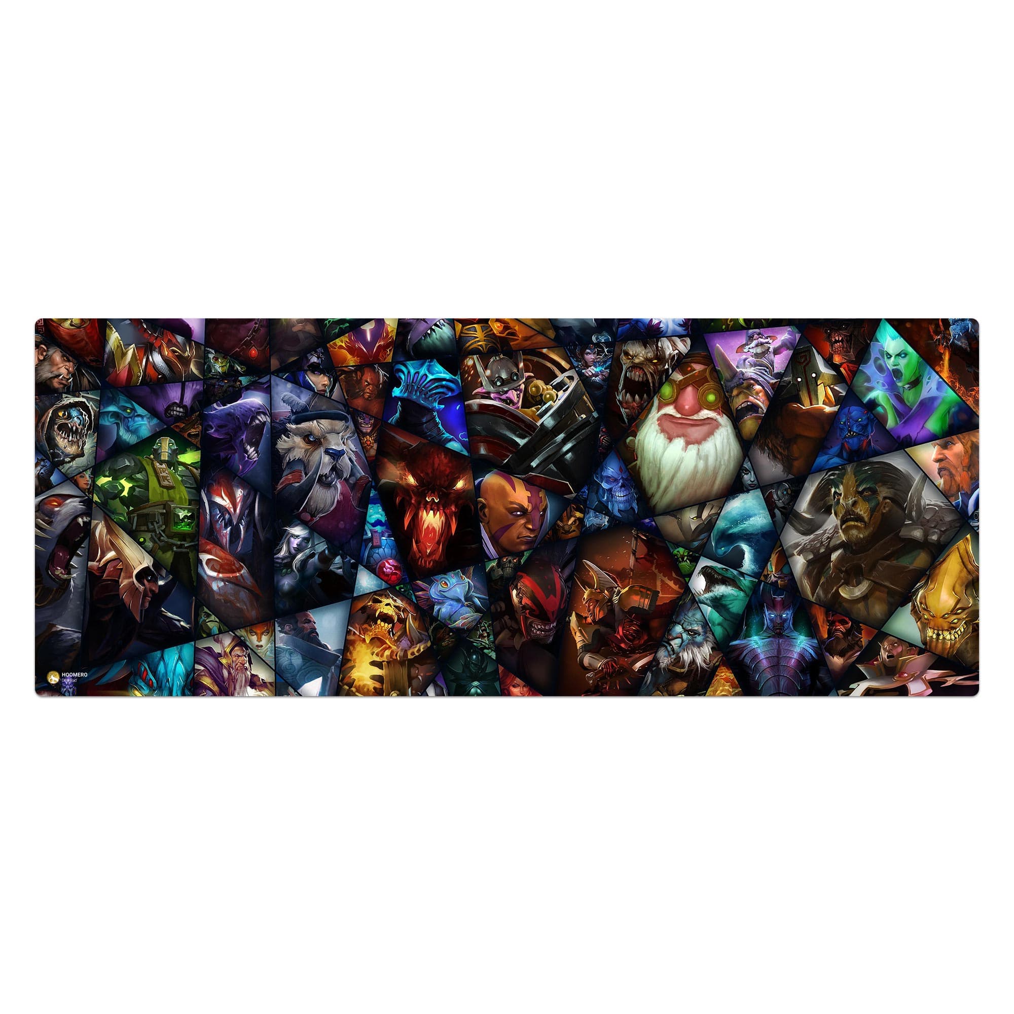 دسک پد هومرو مدل HX257 طرح بازی Dota2 سایز 40×100 سانتی‌متر