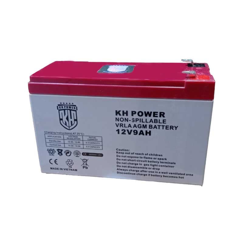 باتری 12 ولت 9 آمپر-KH POWER