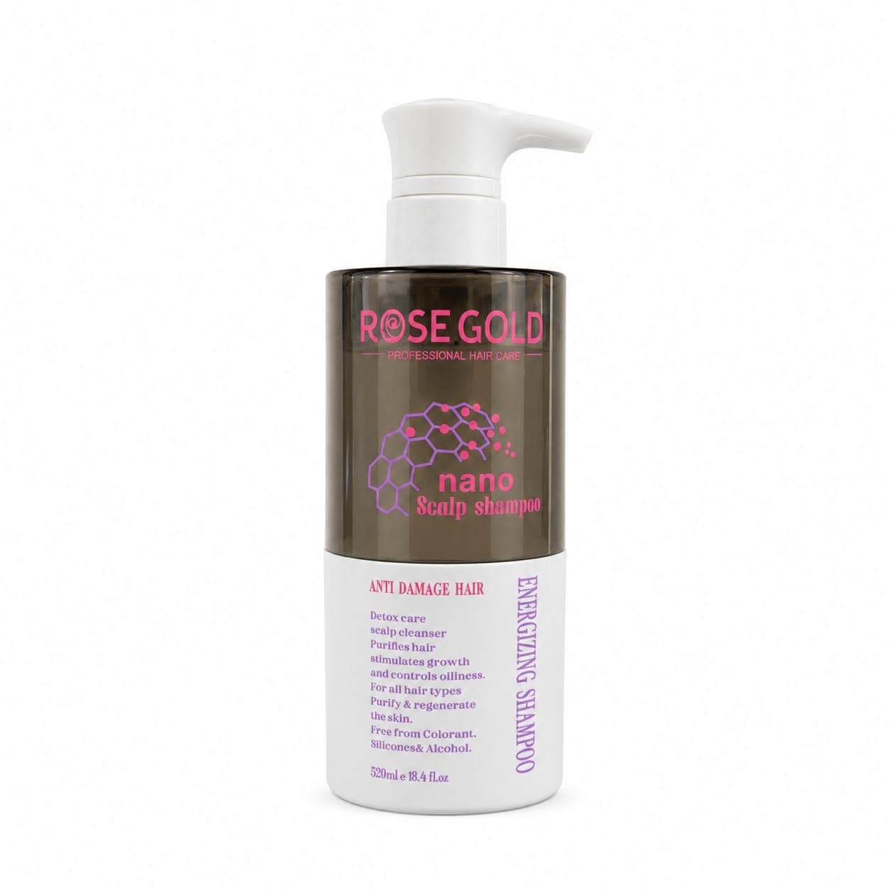 شامپو نانو اسکالپ رزگلد SHAMPOO NONO SCALP ROSE GOLD