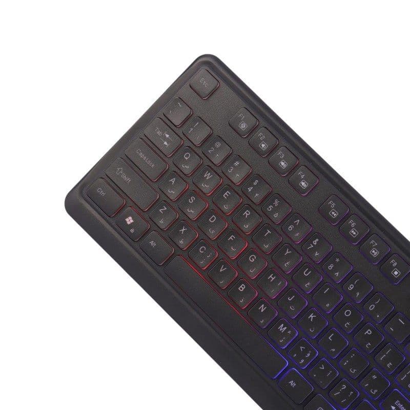 کیبورد تسکو مدل TK8046 با سیم نورپردازی RGB — تصویر ۸