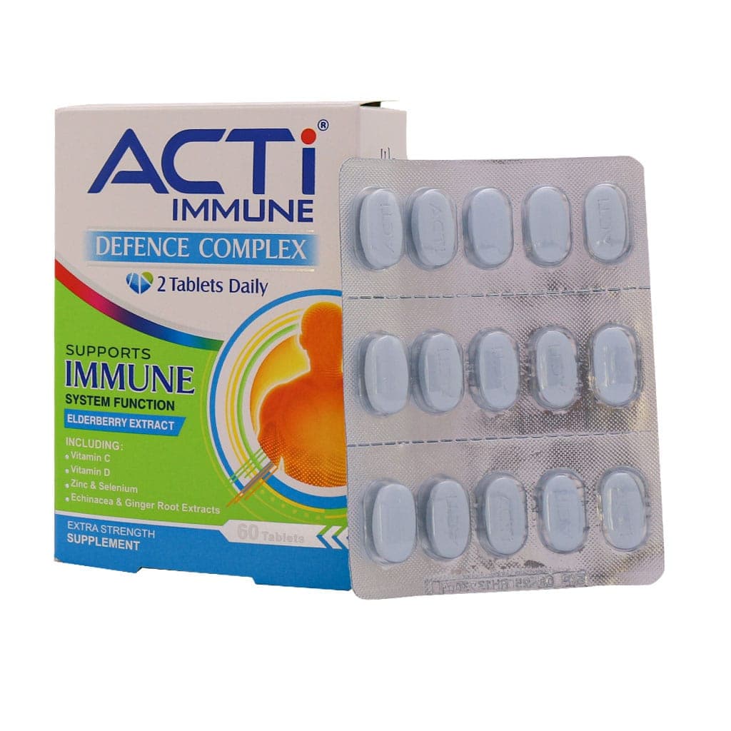 قرص اکتی ایمیون ابیان دارو – 60 عددی — تصویر ۲