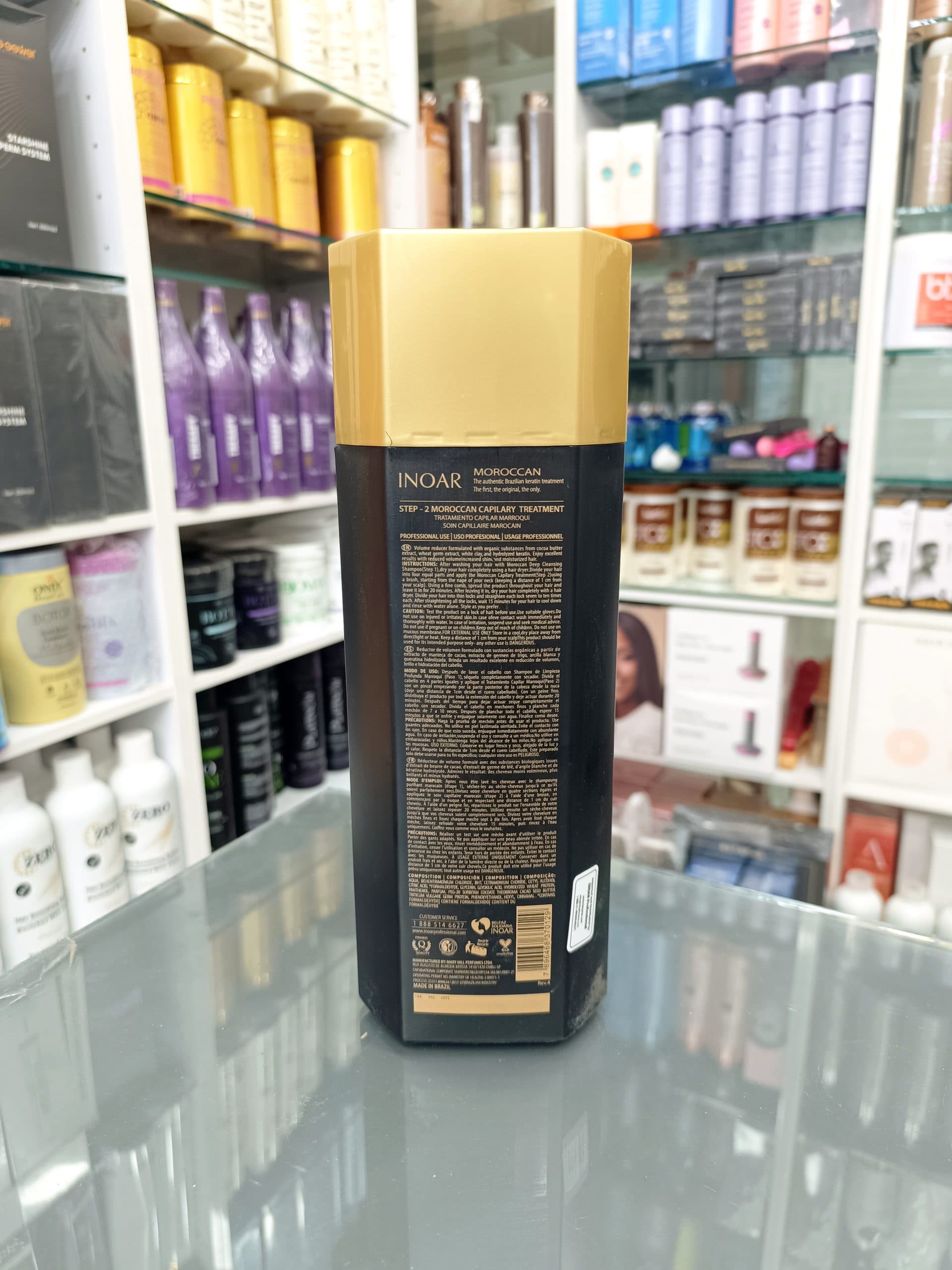کراتین موروکان اینوار مشکی Keratin moroccan inoar — تصویر ۳