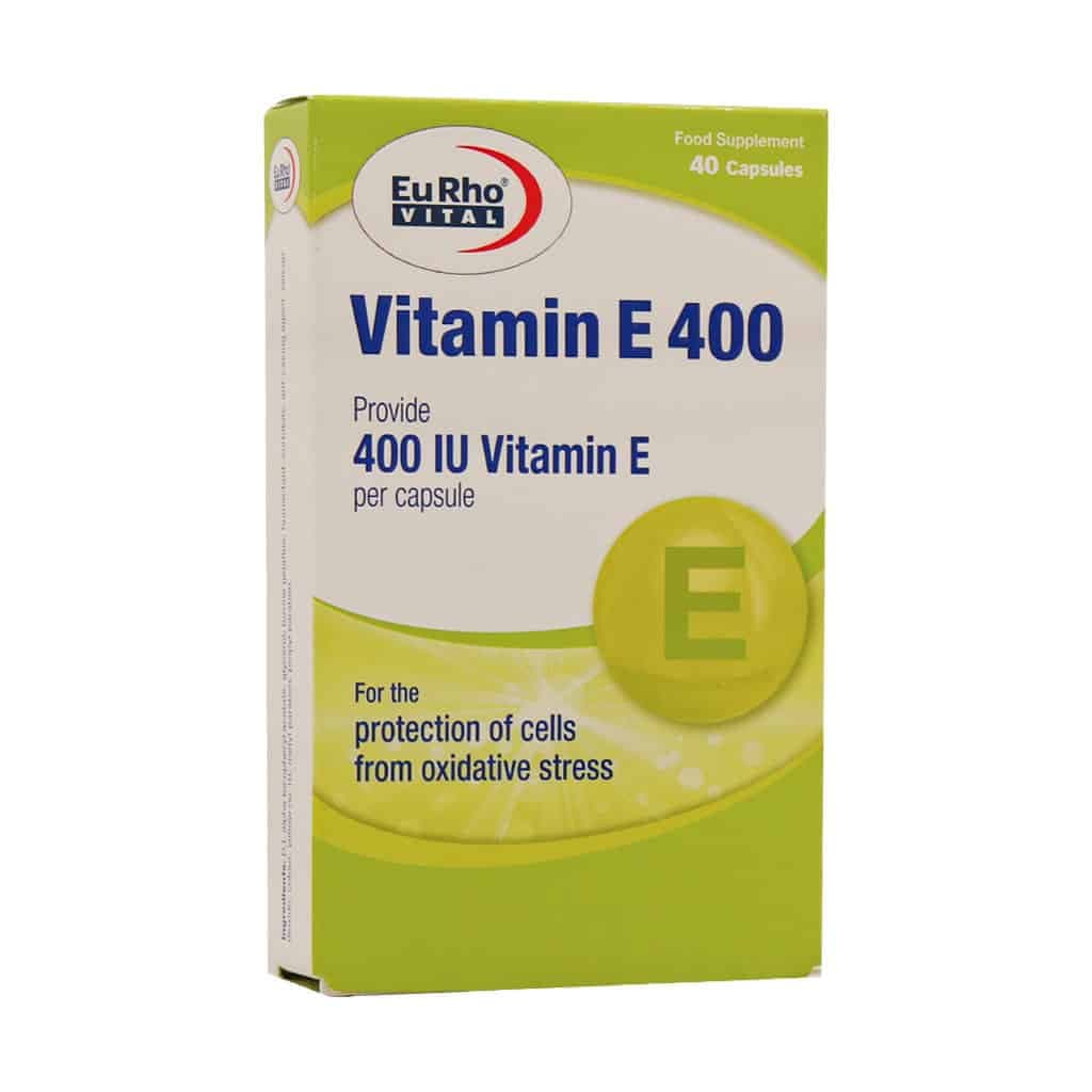 کپسول ویتامین E 400 یوروویتال – 40 عددی