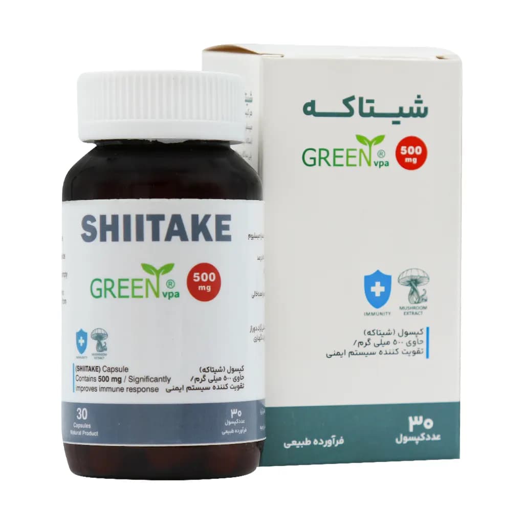 کپسول شیتاکه وارنا پژوهش آریا – 30 عددی