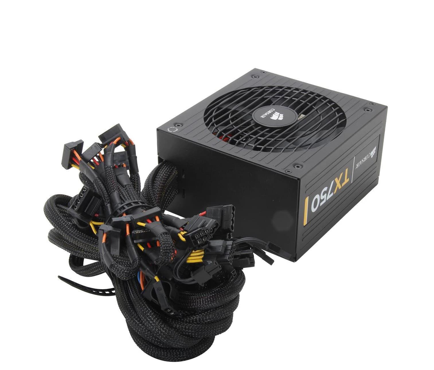منبع تغذیه کورسیر مدل tx750 غیرماژولار — تصویر ۲