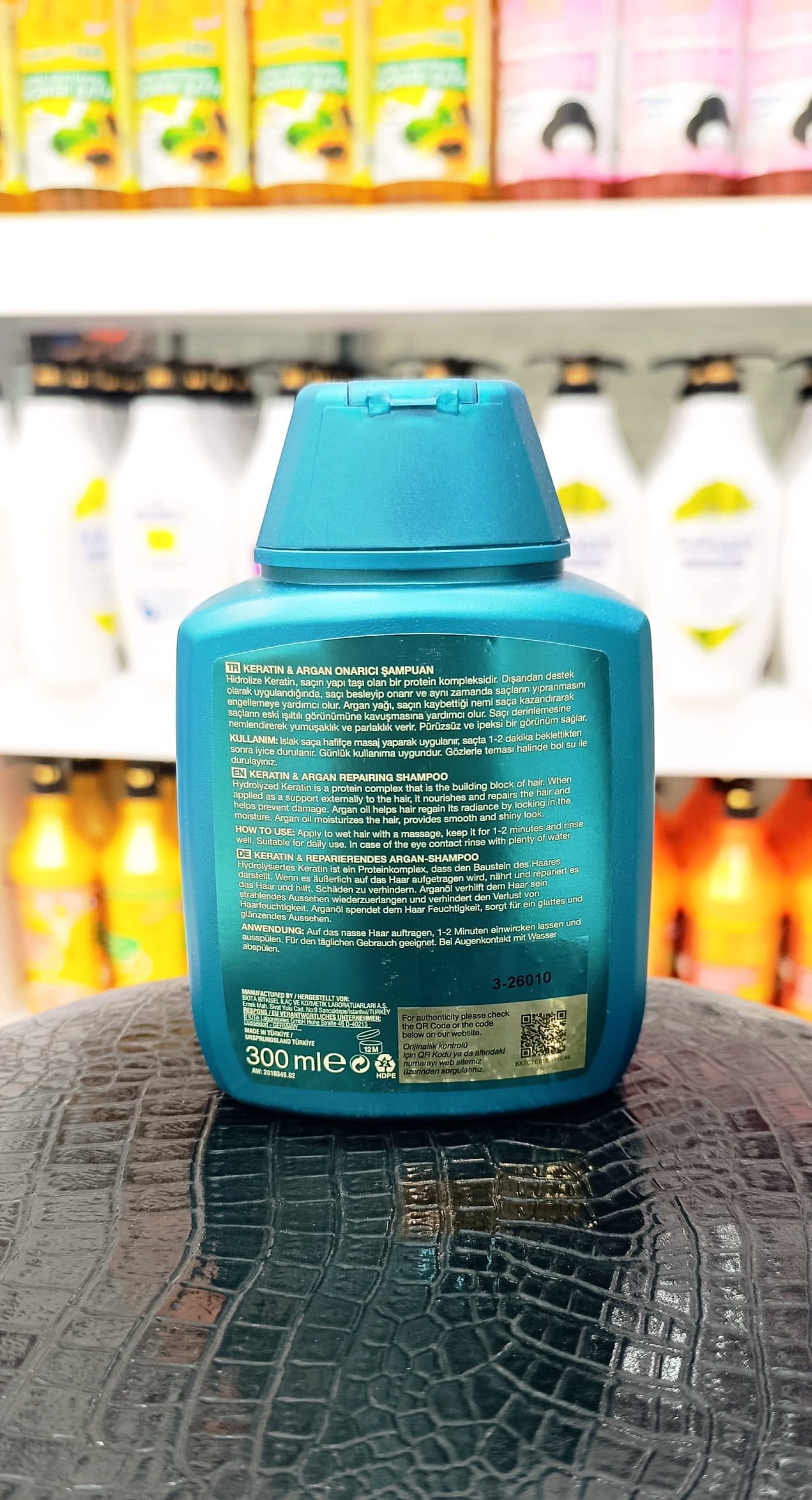 شامپو کراتین آرگان بیوکسین SHAMPOO KERATIN & ARGAN BIOXCIN — تصویر ۲