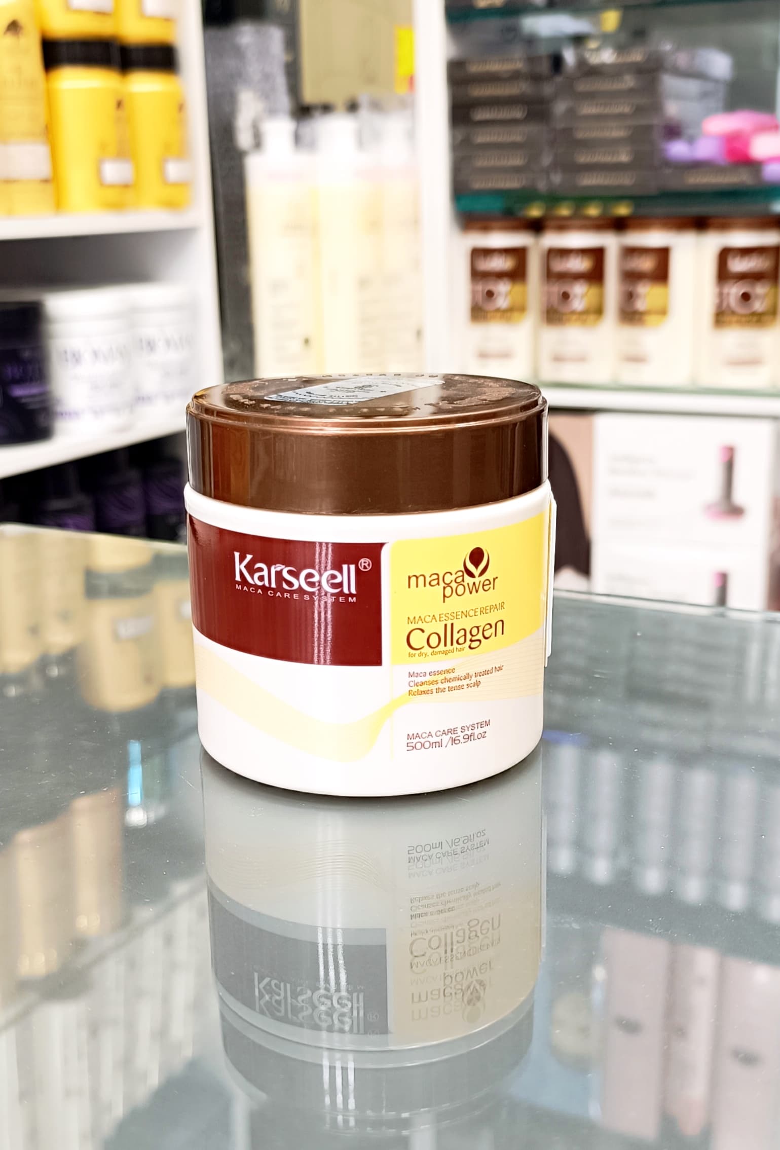 ماسک کلاژن کارسل Maca Essence Rearm Collagen Karseell — تصویر ۲