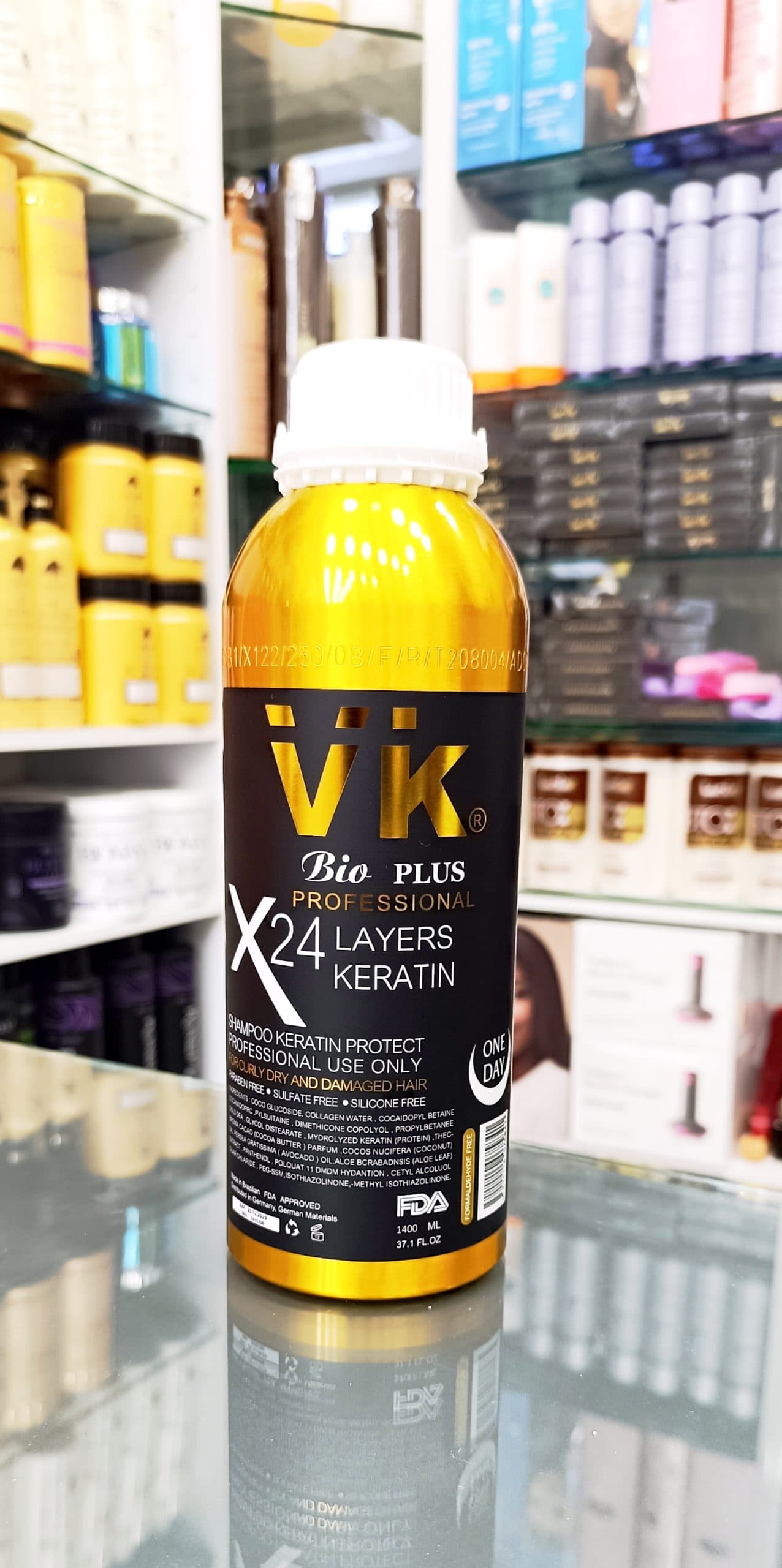 کراتین طلایی بایوپلاس وی کی VLayers keratin Bio Plus 24 VK — تصویر ۲