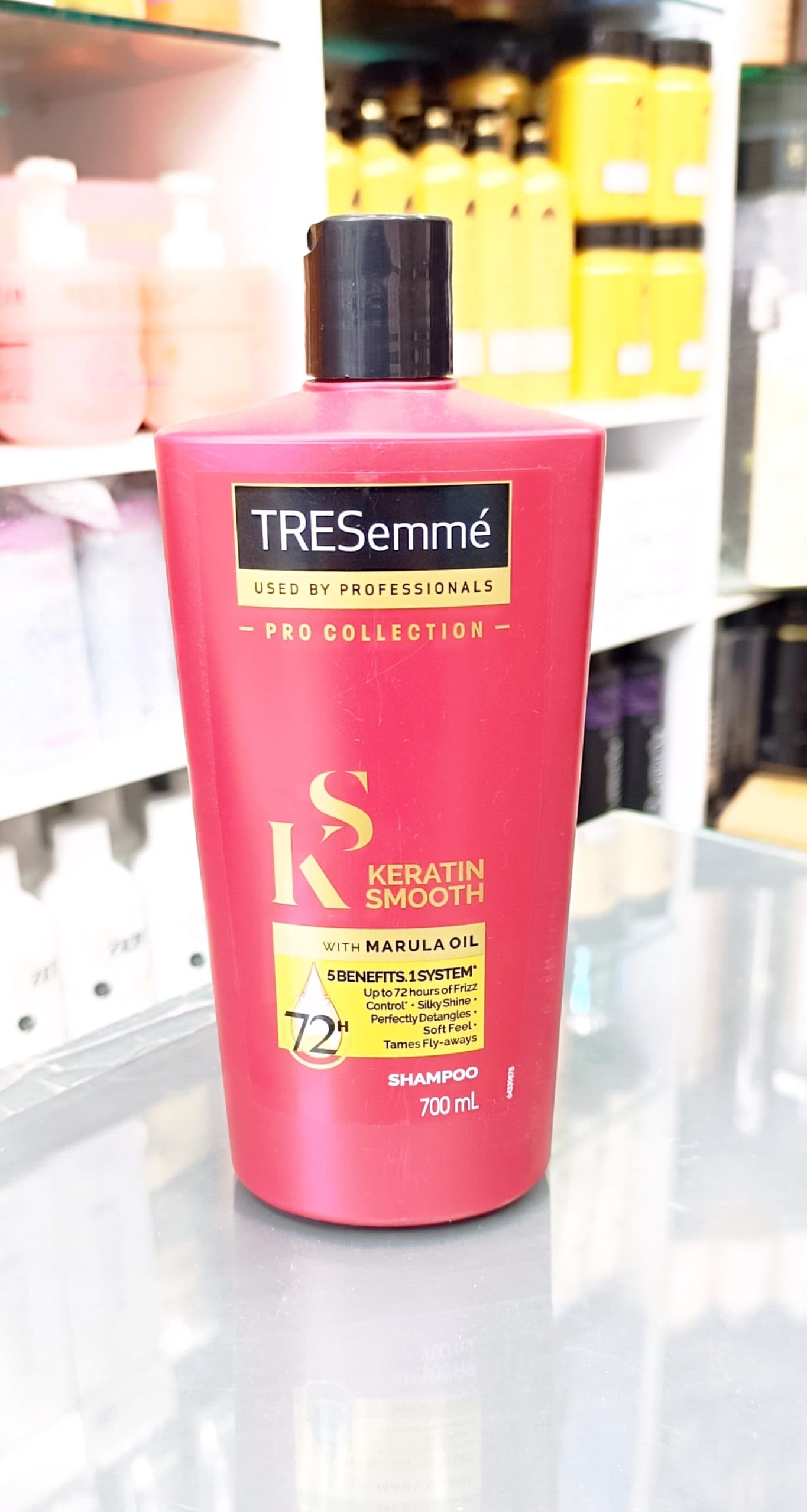 شامپو کراتینه ترزمه قرمز Shampoo keratin Tresemme — تصویر ۳