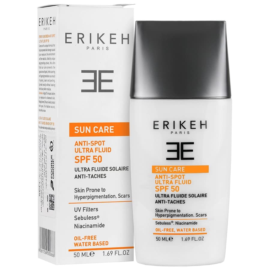کرم ضد آفتاب و ضد لک SPF50 اریکه – 50 میلی لیتر — تصویر ۲