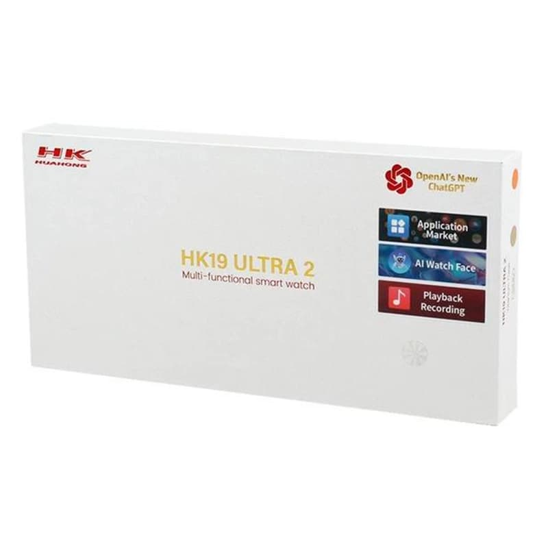 ساعت هوشمند HK19 Ultra 2 دارای 3 بند — تصویر ۲