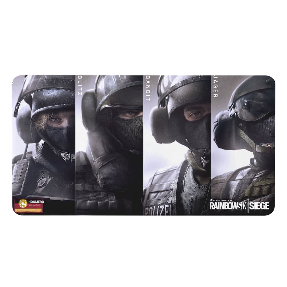 دسک پد هومرو مدل MX1270 طرح Rainbow Six سایز 40×75 سانتیمتر