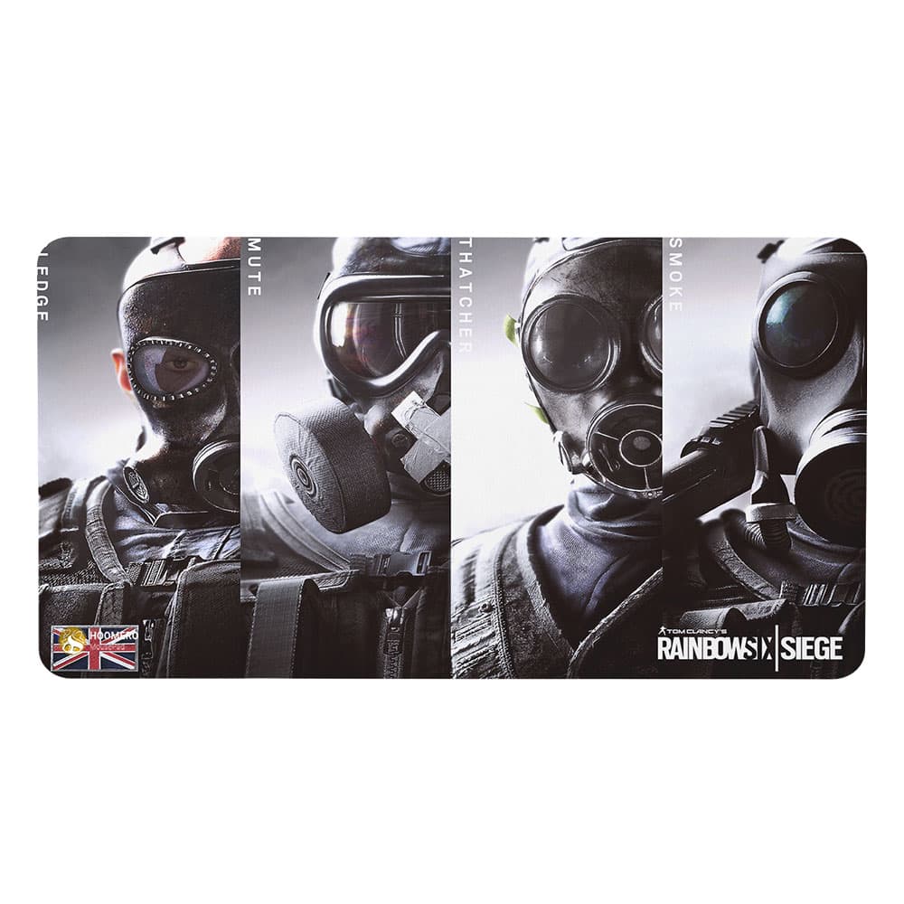 دسک پد هومرو مدل MX1271 طرح Rainbow Six سایز 40×75 سانتیمتر