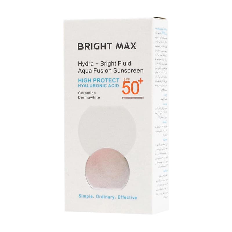 فلوئید ضد آفتاب آکوافیوژن هیدرا برایت SPF50 — تصویر ۳