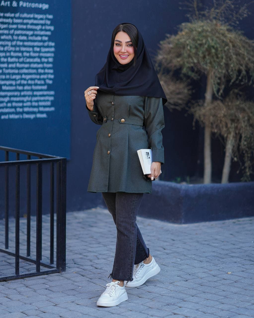 مانتو کوتاه عروسکی مدل طناز — تصویر ۷