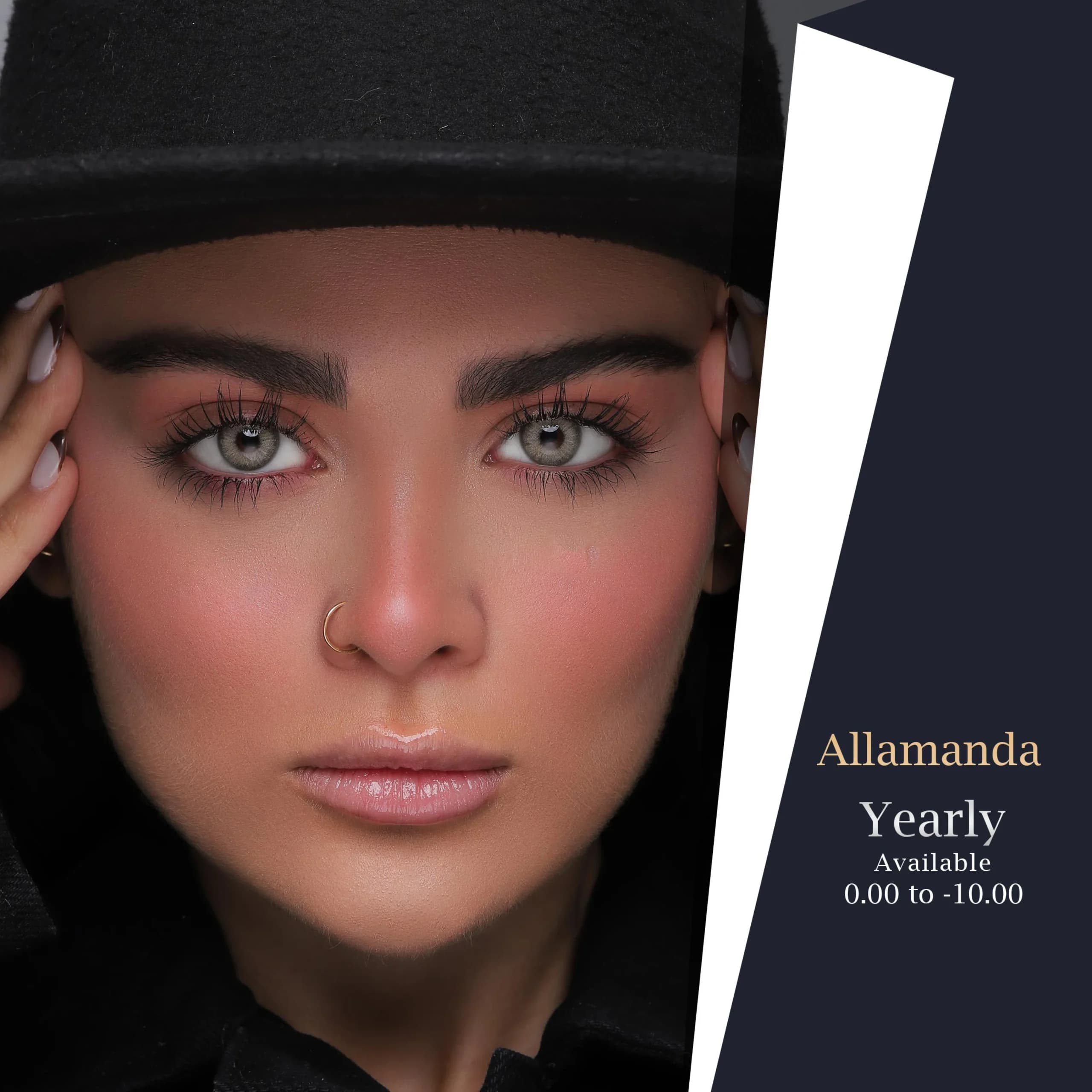 لنز طبی رنگی سالانه یونیک Unique Lens — تصویر ۴
