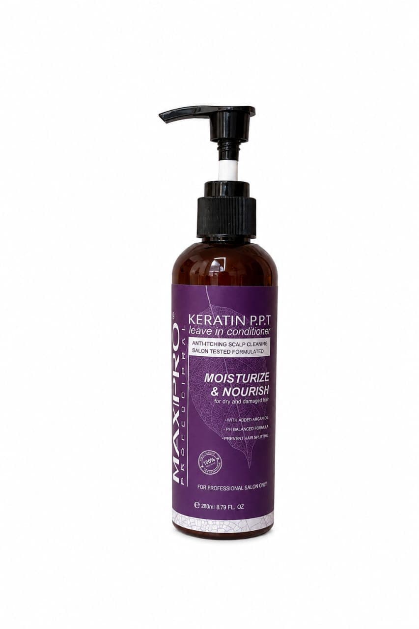 نرم کننده کراتینه مکسی پرو conditioner in leave keratin MAXIPRO