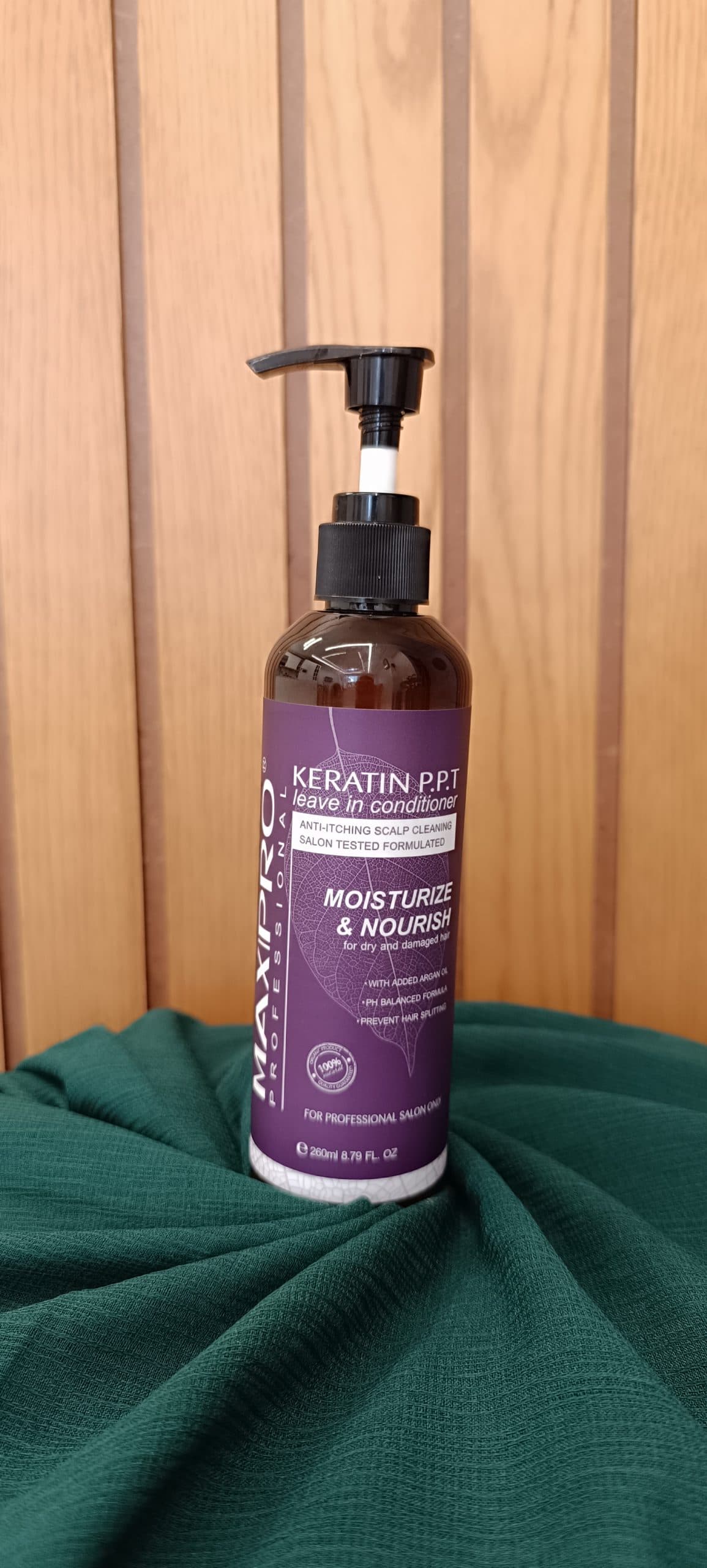 نرم کننده کراتینه مکسی پرو conditioner in leave keratin MAXIPRO — تصویر ۳