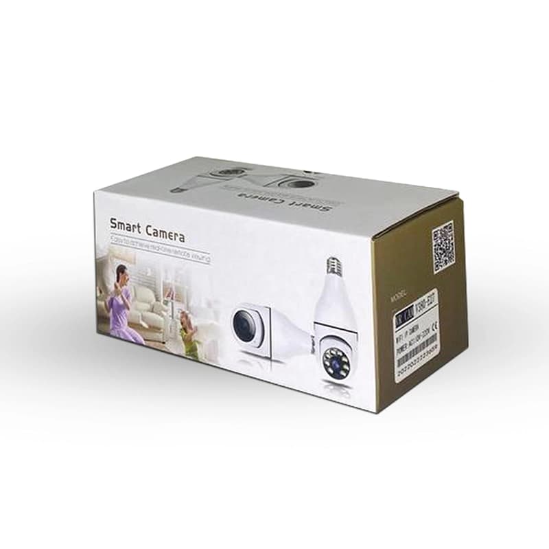 دوربین لامپی چرخشی مدل v380 – نرم افزار FtyCam (اصل) — تصویر ۲