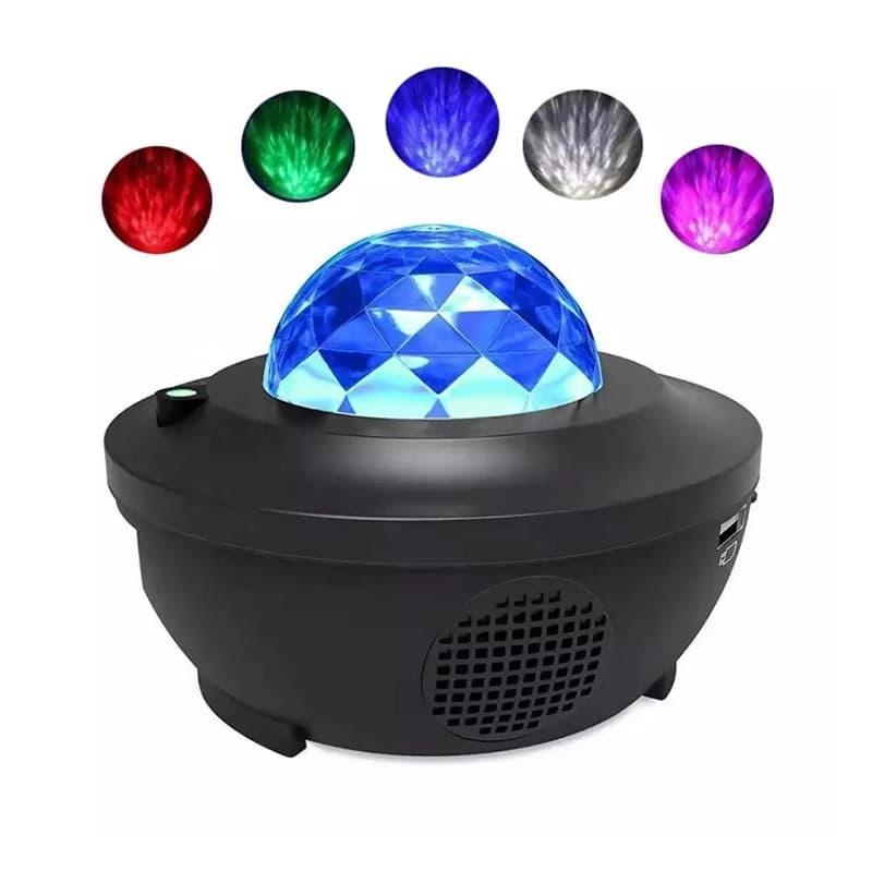 پروژکتور رقص نور کهکشانی و اسپیکر مدل Starry Projector — تصویر ۳