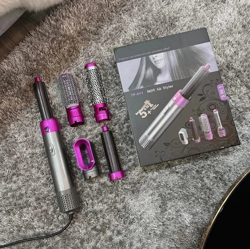 سشوار برس دار حالت دهنده ایر استایلر مدل TP-5+1 — تصویر ۳
