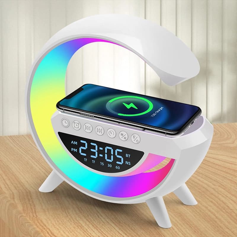 اسپیکر بلوتوثی G مدل BT-3401 (دارای شارژر وایرلس) — تصویر ۷